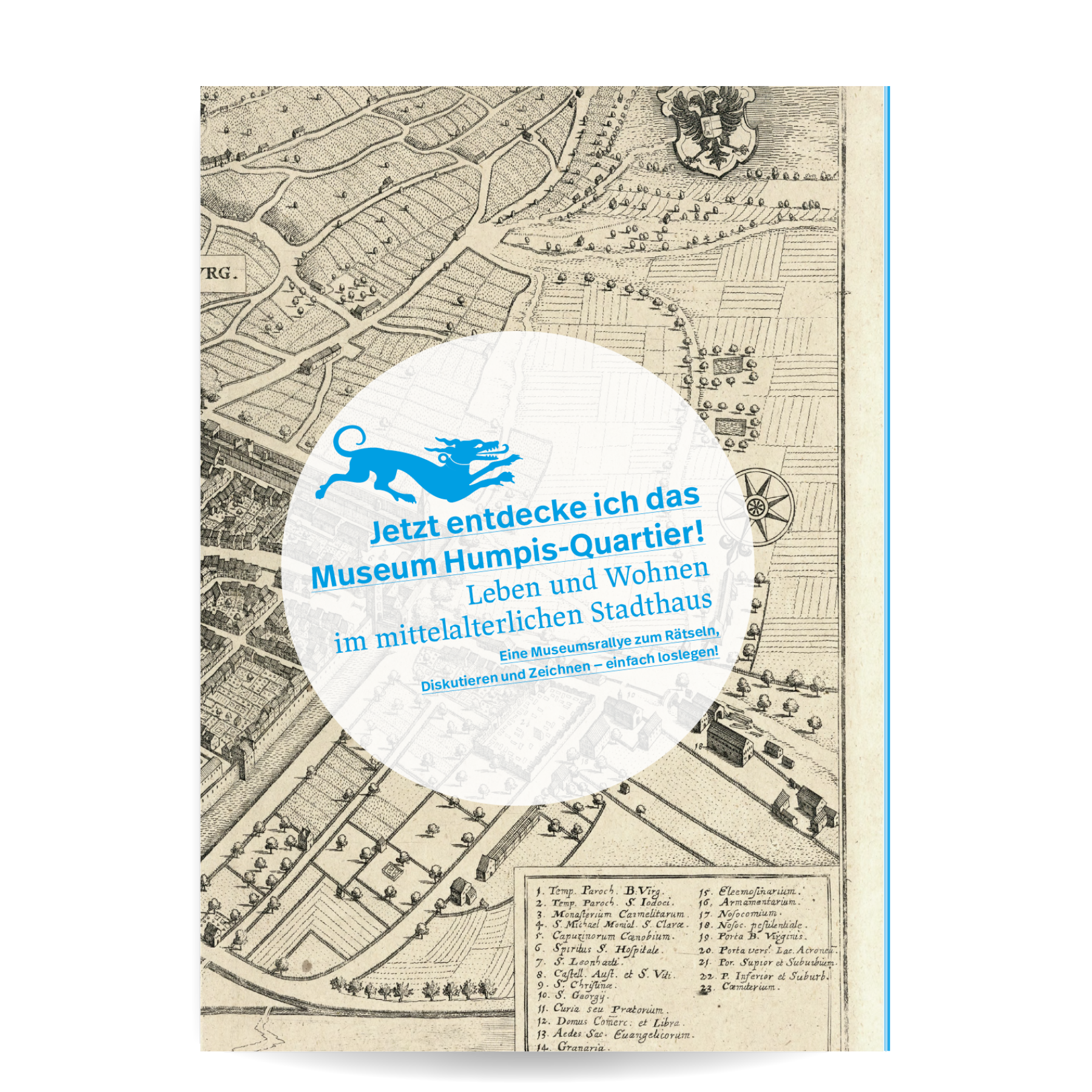 Editorial Design Workbook Museumsrallye Museum Humpis Quartier Ravensburg