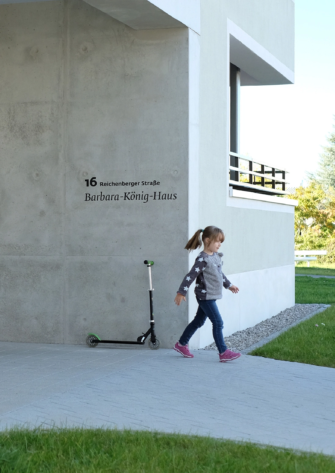 Orientierungssystem  Iser-Quartier Wohnungsbaugenossenschaft Gablonzer Siedlungswerk