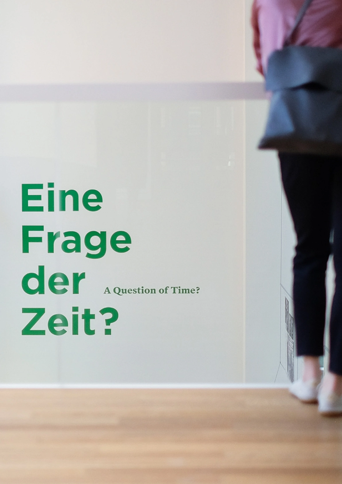 Ausstellungsgestaltung   Eine Frage der Zeit? Museum Ulm