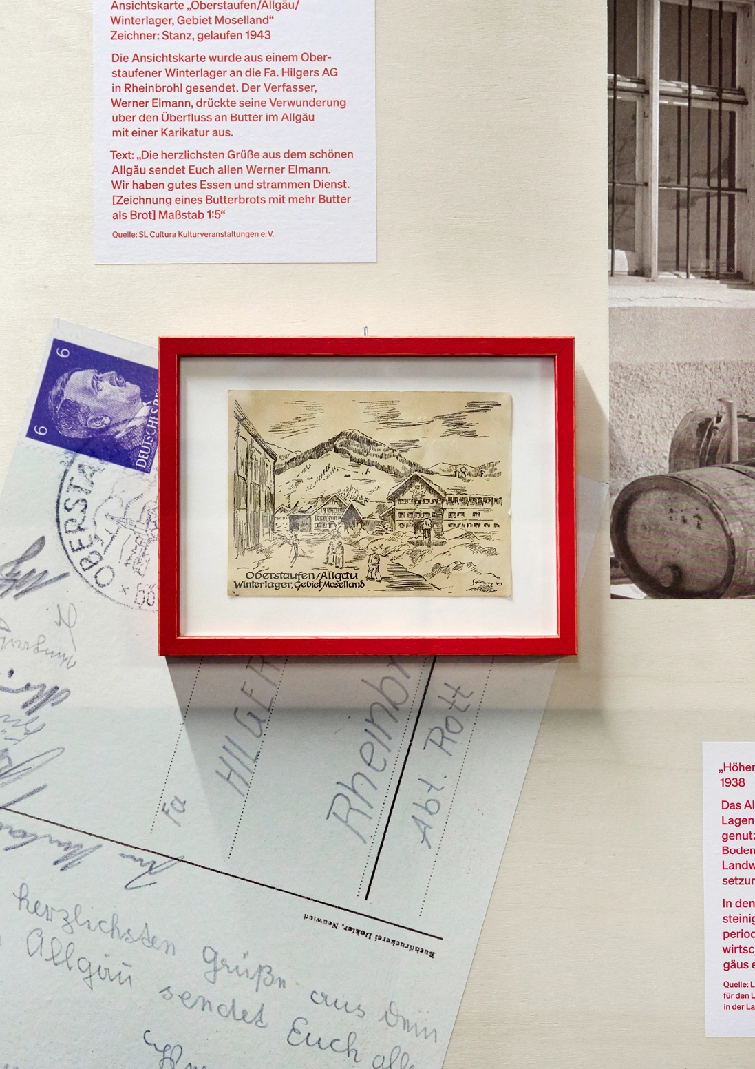 Ausstellungsgestaltung   Butter Vieh Vernichtung Cultura e. V.